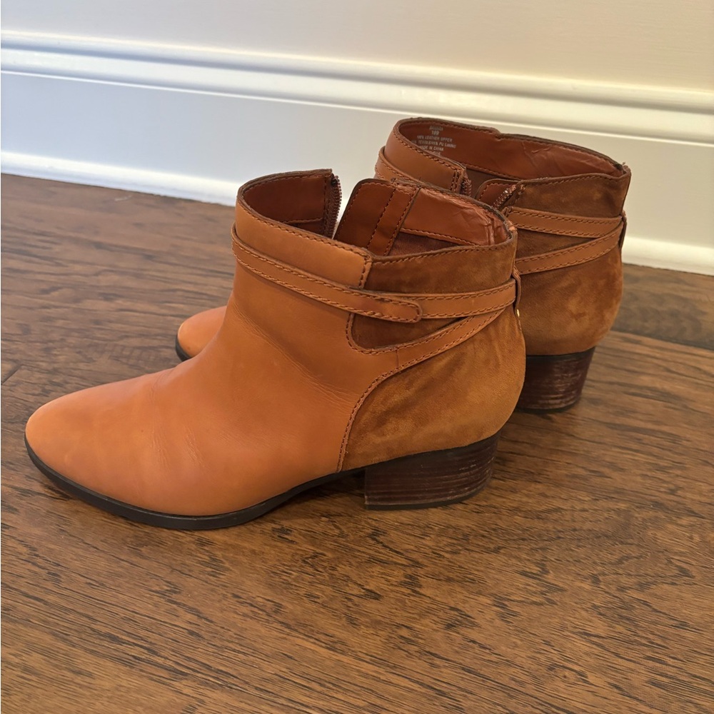 Ralph Lauren Tan Ankle Boots